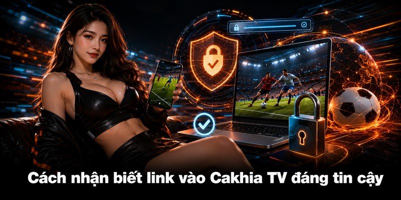 Cách nhận biết link vào Cakhia TV đáng tin cậy