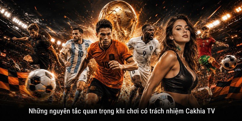 Những nguyên tắc quan trọng khi chơi có trách nhiệm Cakhia T