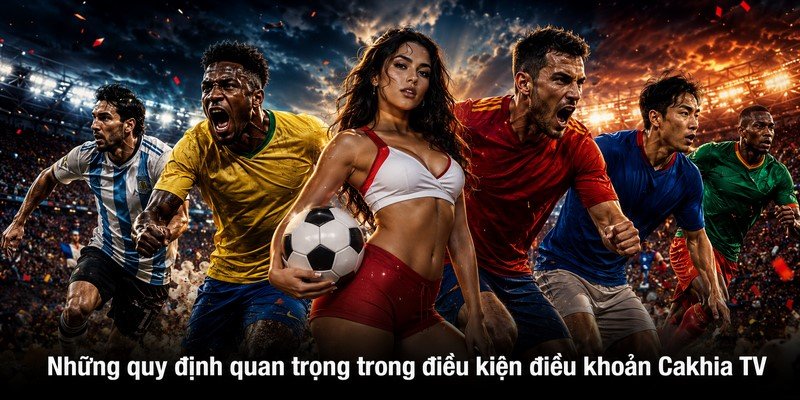 Những quy định quan trọng trong điều kiện điều khoản Cakhia TV
