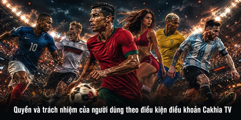 Quyền và trách nhiệm của người dùng theo điều kiện điều khoản Cakhia TV