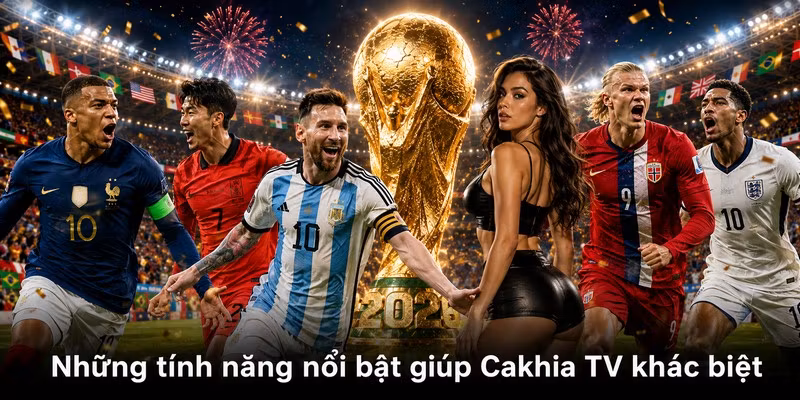 Những tính năng nổi bật giúp Cakhia TV khác biệt