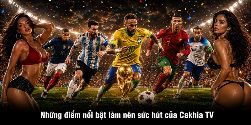 Những điểm nổi bật làm nên sức hút của Cakhia TV
