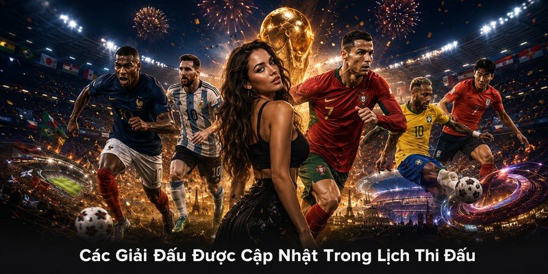 Các Giải Đấu Được Cập Nhật Trong Lịch Thi Đấu