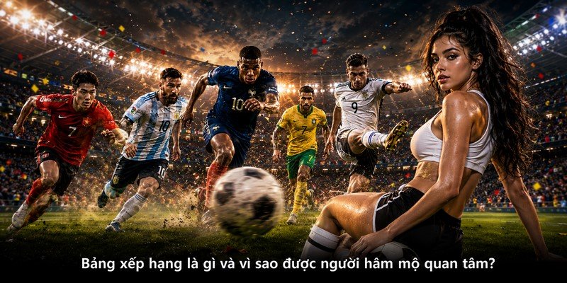 Bảng xếp hạng là gì và vì sao được người hâm mộ quan tâm?