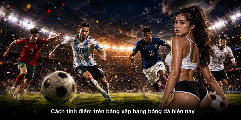 Cách tính điểm trên bảng xếp hạng bóng đá hiện nay