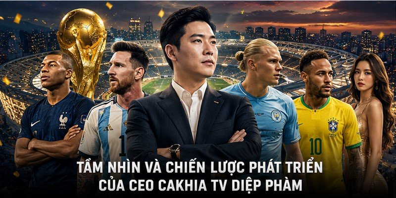 Tầm Nhìn Và Chiến Lược Phát Triển Của CEO Cakhia TV Diệp Phàm