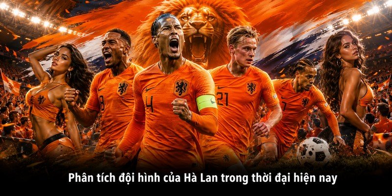 Phân tích đội hình của Hà Lan trong thời đại hiện nay