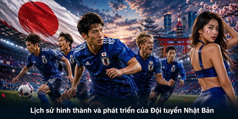 Lịch sử hình thành và phát triển của Đội tuyển Nhật Bản