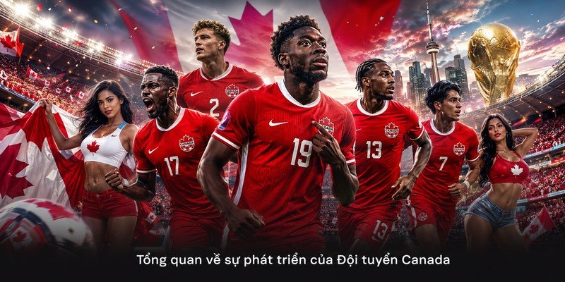Tổng quan về sự phát triển của Đội tuyển Canada