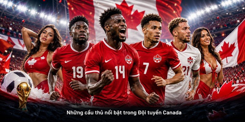 Những cầu thủ nổi bật trong Đội tuyển Canada