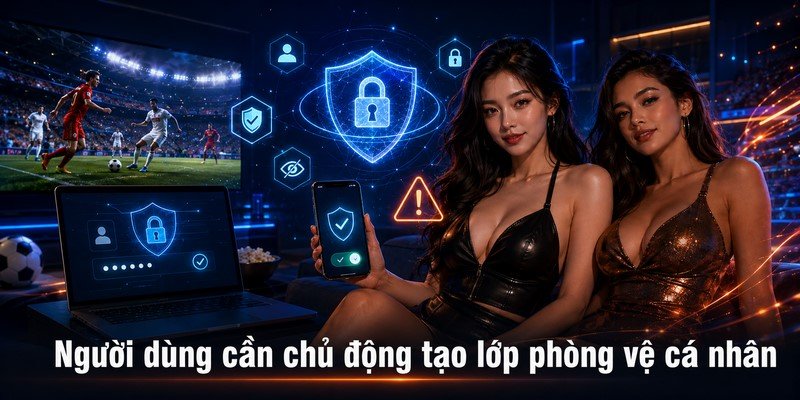 Người dùng cần chủ động tạo lớp phòng vệ cá nhân