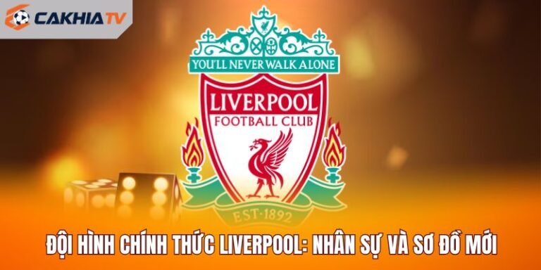 Đội Hình Chính Thức Liverpool